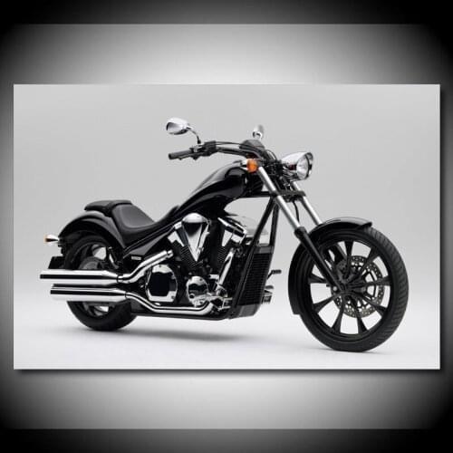 Modern Painting Honda VT1300Cx Motorcycles Wallpaper Posters Canvas Print Wall Art for Home Room Decor
