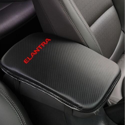 Carbon Fiber Texture Pu Leather Car Center Console Arm Rest Seat Box Pad Vehicle Protective Car Styling For Hyundai Elantra