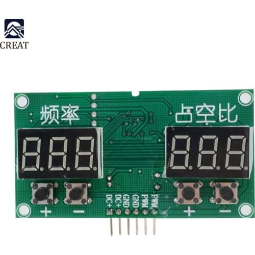 TM1637 PWM Pulse Frequency Square Wave Signal Generator Duty Cycle Module Board DC 3.3V 20V PWM Drive Driver Transistor