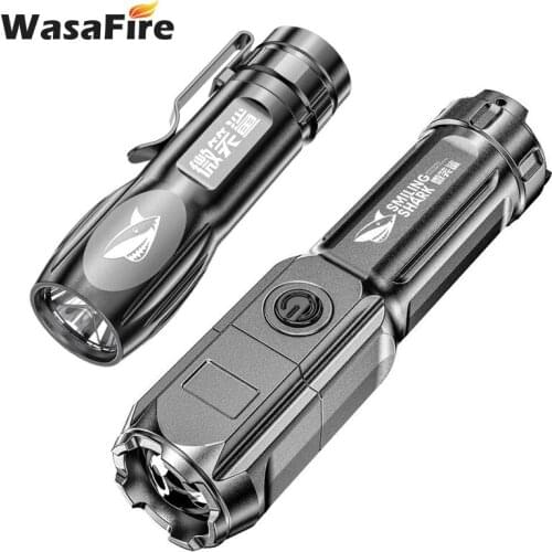 Flashlight Strong Light Rechargeable Zoom Super Bright Xenon Special Forces Household Outdoor Portable Led Night Flashlight
