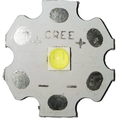 100pcs 3737 High power lens beads 20mm Aluminum substrate P8 2100MA 7W 3V-3.6V 3000K 5300K 6500K Replace CREE 3535 XPE XTE XHP35