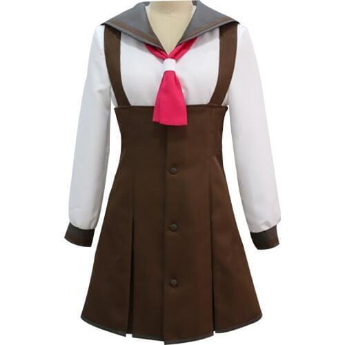 2018 Bakemonogatari Cosplay Costume Custom Sengoku Nadeko school uniform Custom Made