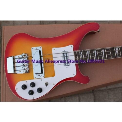 Bass guitars 4 strings Electric guitar in cherry high quality from China best selling