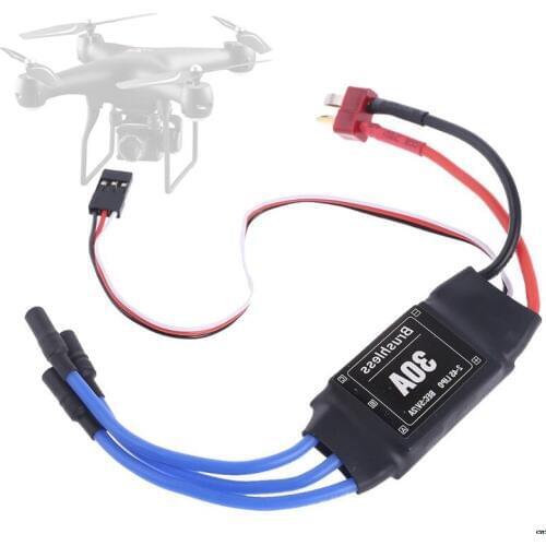 Rc Brushless Motor 30A ESC 2-4S Electric Speed Controller with 5V 2A BEC For Rc Multicopter helicopter T plug