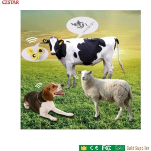 Free shipping 134.2khz 11784 11785 long range rf cattle id ear tag hdx pet rfid chips rfid animal chip dier