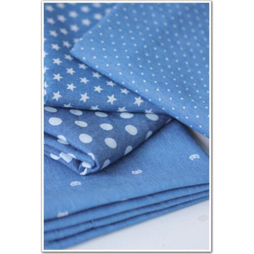 100*150cm jeans cotton fabric thin 100% cotton indigo denim fabric DIY sewing patchwork fabric telas costura tissu sewing