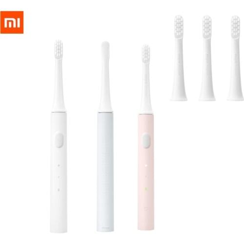 XIAOMI MIJIA Sonic Electric Toothbrush Cordless USB Rechargeable Toothbrush Waterproof Ultrasonic Automatic Tooth Brush 3 Colors