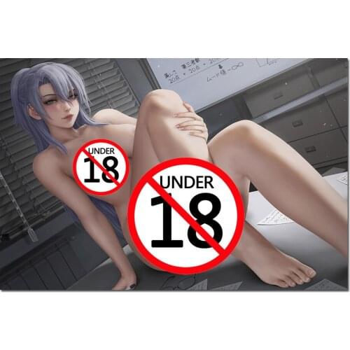 Classroom Teacher Hot Body Adult Anime Picture Beautiful Woman Posters and Prints Canvas Paintings Wall Art for Home Room Decor