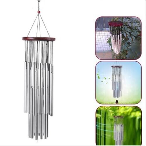 Metal Tube Wind Chimes 18/27 Anti-rust tube Bells Home Wall Door Decoration for cute Gift Car Outdoor Garden Hanging wind chime