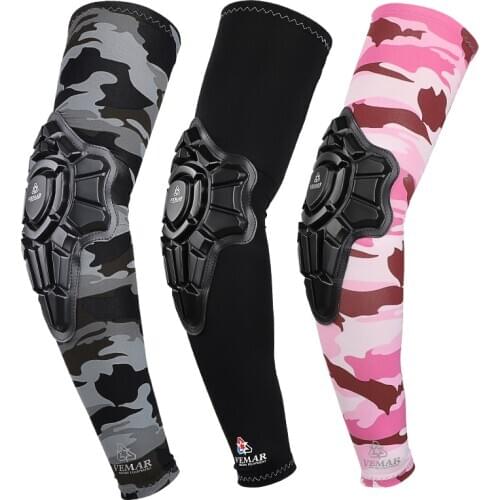 Motorcycle anti-fall ice sleeves elbow pads cycling riding high elastic ice silk sleeves sunscreen cold sweat-absorbing