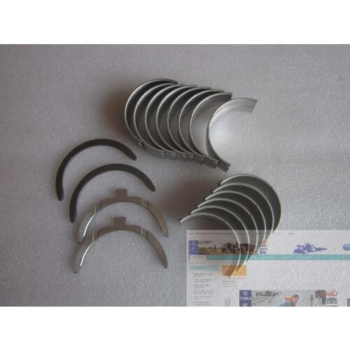 Set of main bearing, rod bearing and thrust rings for Laidong engine LL380BT, part number:LL375-01022/LL375-01023