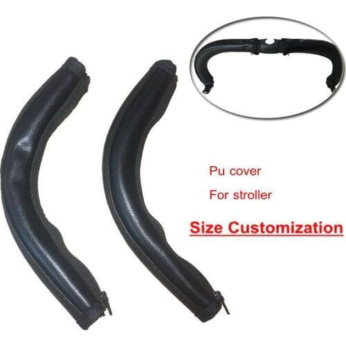 New Strollers Accessories Baby Stroller Armrest Pu Protective Case Cover Armrest Covers yoyaplus babysing Handle Wheelchairs