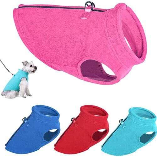 Clothes for Dogs Winter Warm Vest Puppy Cat Jacket Soft Fleece Pet Clothing for Small Dogs French Bulldog Coat Chihuahua Outfits