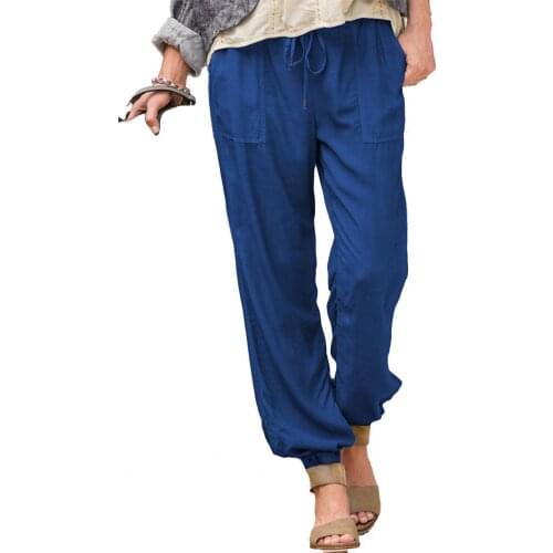 Office Women Trousers Flexible Beam Small Feet Cotton Women Clothing Pencil Pants Summer Plus Size Women Pants