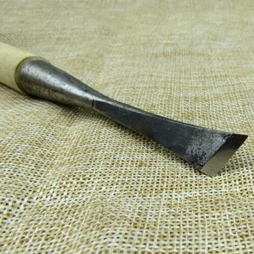 Wood Carving Knife Handheld Woodworking Tools Manual Carving Chisel Cutting Blank Wasteland Inclined Knife