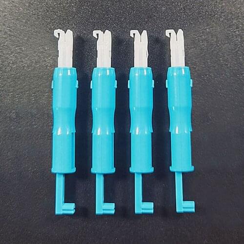4Pcs Automatic Sewing Machine Needle Device Needle Changer Lead Wire Needle Threader Insertion Applicator Handle Thread