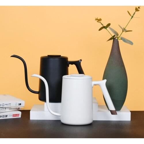 Timemore Fish Pure coffee drip pot long mouth spout teapot water jug stainless steel coffee kettle700ml