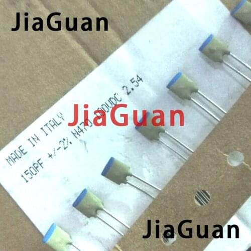 20PCS NEW Italy BC 100V 150PF 2% P2.5MM silver film ceramic capacitor PH 100V150P high frequency hot sale N15 150P 100VDC