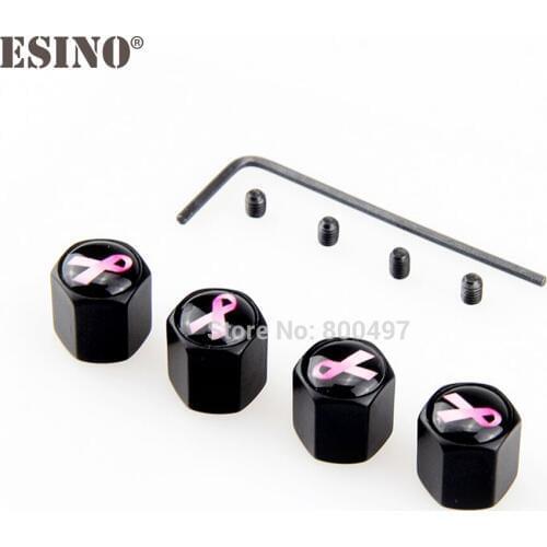 40 x Car Styling AIDS Anti-theft Stainless Universal Steel Wheel Tire Valve Stems Caps Car Wheel Tire Stem Air Valve Caps