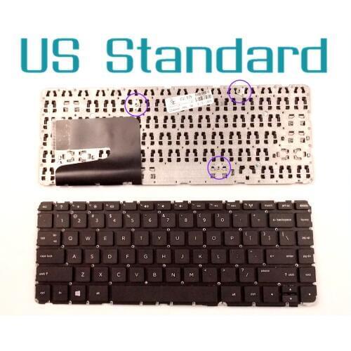 US English Version Keyboard for HP Pavilion 14-n207la 14-n209la 14-n007la 14-n009la 14-n020la 14-n048ca Laptop NO Frame