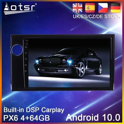 Android 10.0 PX6 Car GPS Navigation For Honda BRV 2015 2016 2017 2018 2019 Car DVD Radio Stereo Multimedia Player HeadUnit 2Din