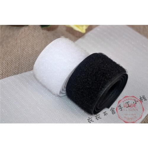 Free shipping! 4"(100mm) white Sew-On Magic Fastener Tape Hook & Loop Tape For DIY, 27 Yards/set, for wholesales and retail