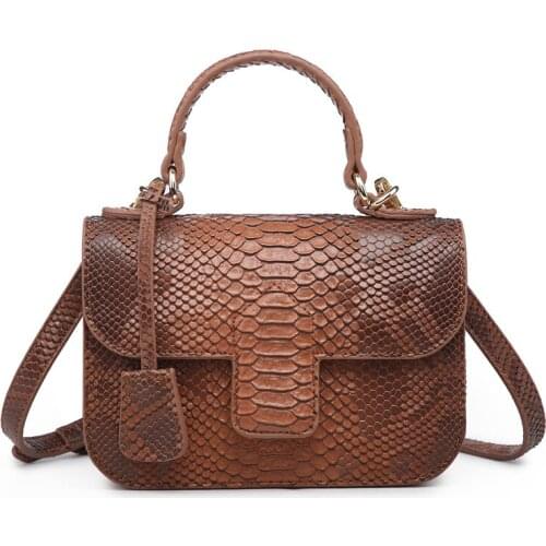 Free Customized US Women Loved Snake Bags Designer Shoulder Bag Ostrich Pattern Leathe Purse for Daily