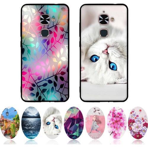 Bag For LeEco Letv Le 2 X527 Case Black Soft TPU Silicone Fundas 3D Painting Coque Cute For LeEco Letv Le 2 Pro X620 Phone cases