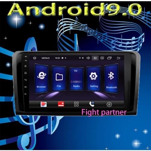 IPS+2.5D android 9.0 car radio multimedia for Mercedes Benz ML ML350 W164 GL X164 ML320 ML280 GL350 GL450 dvd gps navi