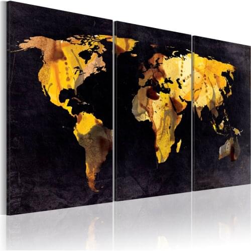 Picture-world map: Sands moventi - 120x60 cm