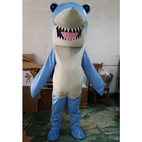 Ocean Shark Mascot Costume Party Mascot Animal Costume Halloween Fancy Dress Christmas Cosplay Stage Performance Clothes