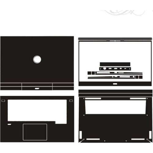 KH Laptop Sticker Skin Decals Cover Protector Guard for DELL G7-7500