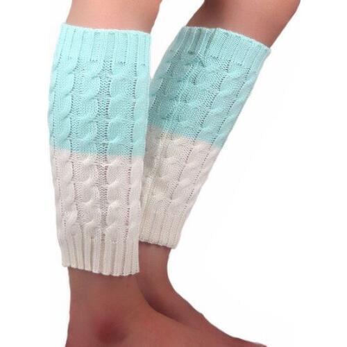 2015 new gradient twist Knit Boot Cuff knit boot topper faux legwarmers sock tops leg warmers boot warmers 24 pairs/lot #3882