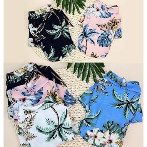 Dog Shirts Clothes Pet clothes summer thin section cat/dog small dog clothes dog shirt pet clothing