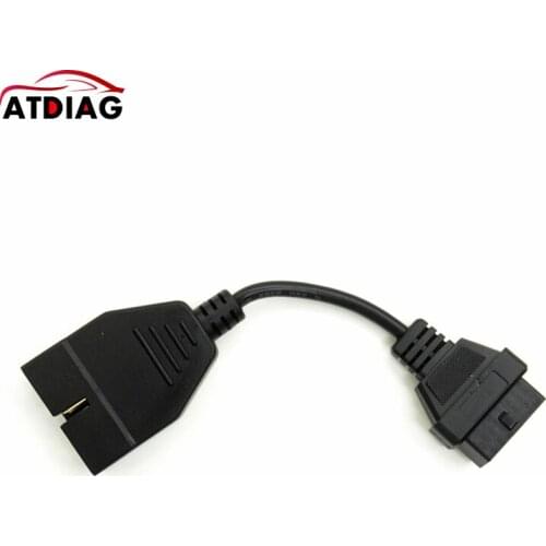Original Version OBD2 Cable 12 Pin OBD 2 Connector Adapter Auto Diagnostic Tool 12 Pin to 16 Pin Car Cable