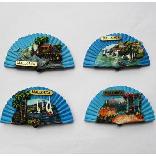 QIQIPP Spain single European travel souvenir FRIDGE STICKER Spain Travel collection magnetic sticker travel companion gift