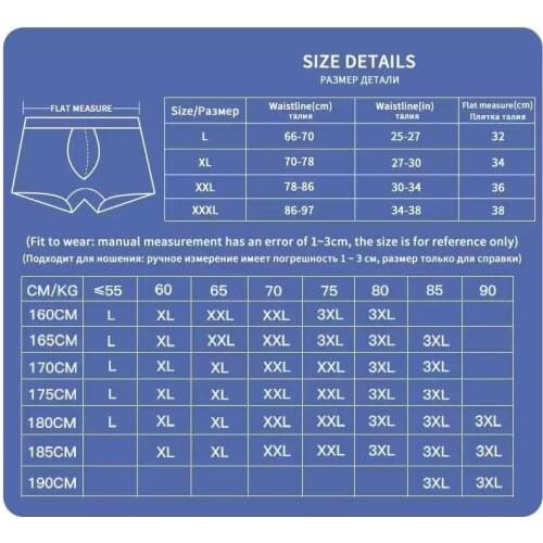 4pcs/Lot Mens Panties Male Underpants Man Pack Shorts Boxers Underwear Slip Homme Calzoncillos Bamboo Hole Large Size L--3XL