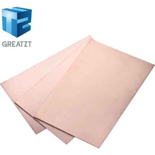 GREATZT Fr4 Pcb Single Side Copper Clad Plate Diy Pcb Kit Laminate Circuit Board 10x15cm