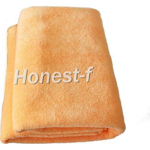 Generic Microfiber Compact Absorbent Fast Drying Lightweight Travel Sports Gym Towel 70cm x 140cm(Orange, Pack of 3)