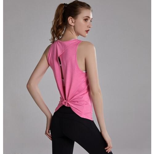 Women Blouses Fashion 2020 Sports Yoga Gym Training Crop Top Female Fitness Shirt Sportswear for Running Jogging Activewear