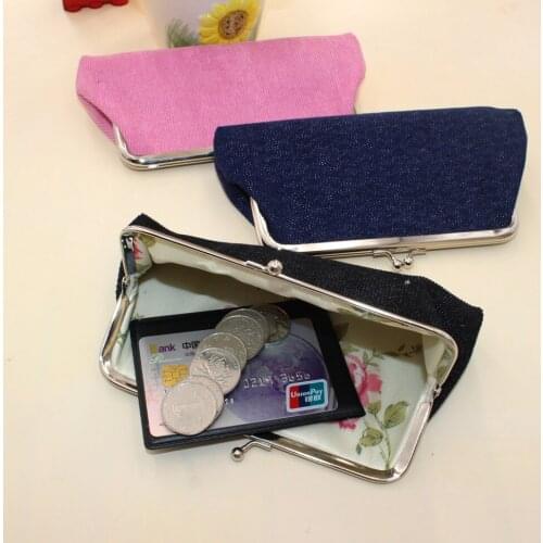 Women Vintage Clutch Wallet Corduroy Fabric Long Wallet Coin Purse Lady Fashion-Retro Hasp Storage Bag Cute Purse Card Holder