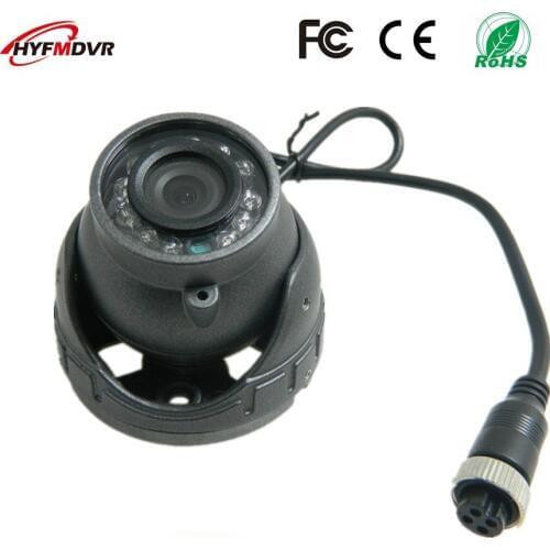 1.5 inches metal conch hemisphere probe 960P/720P/1080P 12 degrees wide-angle surveillance RV SONY 600TVL camera
