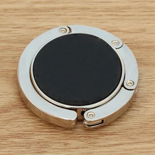 1pcs Portable Hook Holder Fashion Folding Crystal Alloy Purse Handbag Bag Hanger Table Hook Unique Bag Parts Accessories