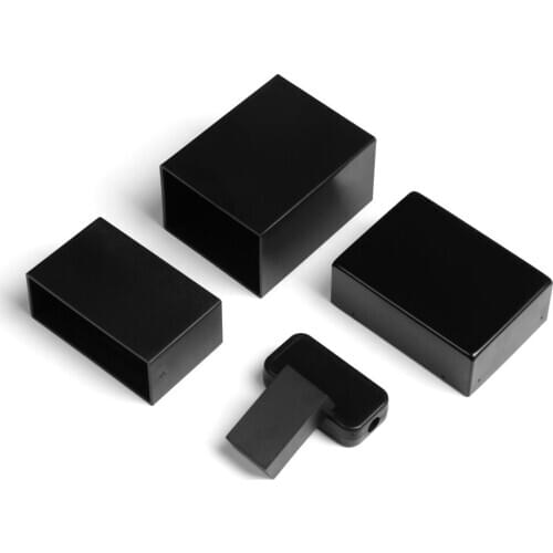 1PC Waterproof Black DIY Housing Instrument Case ABS Plastic Project Box Storage Case Enclosure Boxes Electronic Accessories