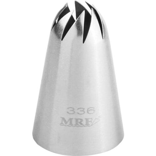 Free Shipping Stainless Steel 18/8 Large Swirl Piping Nozzle Cakes Cupcakes Decorating Drop Flower Icing Tips#336