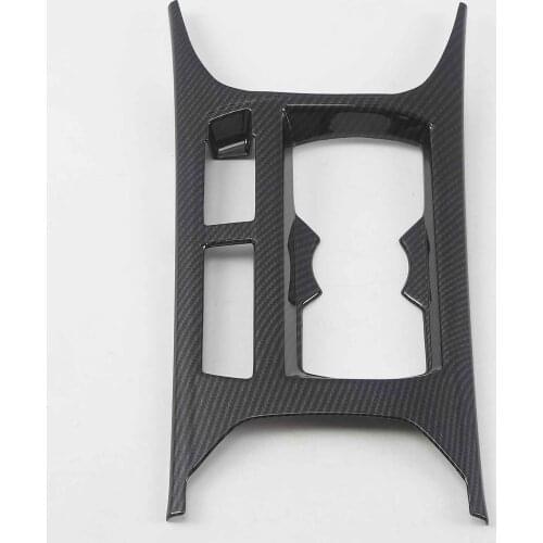 For VW Volkswagen T-ROC TROC 2017 2018 2019 2020 Center Console Water Cup Holder Cover Trim Gear Shift Panel Decoration LHD