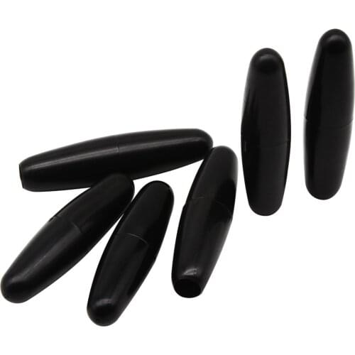 NEW 6pcs Plastic Guitar Tremolo Arm Tips Whammy Bar Caps For Strat Guitar Parts ,Black