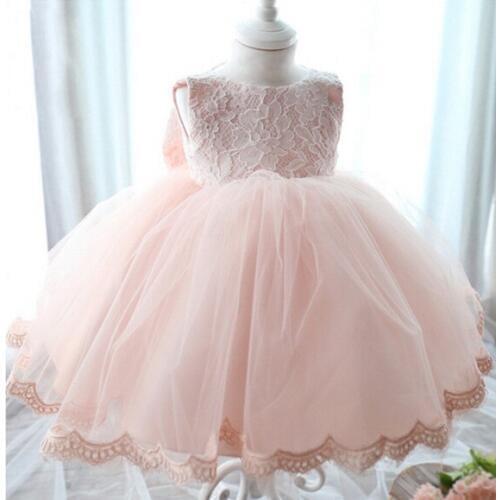 Girls Dress Formal Dress For Baby Girls Birthday Gift Party Clothing Bow Lace Toddler Girl Dresses Tutu Children Clothing