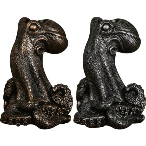 Eye-catching Octopus Shape Vase Ornament Pencil Holder for Garden Decoration