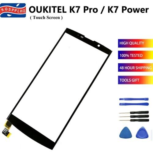 6.0" Front Glass For Oukitel K7 Pro Touch Screen Sensor Panel Original For Oukitel K7Pro K7 Power CellPhone Touch Repair Parts